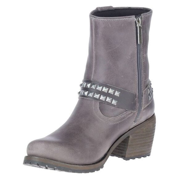 Harley-Davidson Womens Tamori Harness Gray Boots (NWT) - Picture 5 of 7